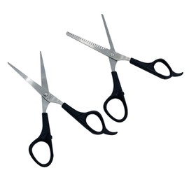 Ipetboom 2pcs Professional Hairdressing Scissors Hair Trimming Scissors for Haircut
