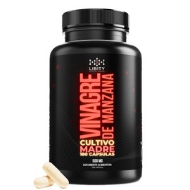 Vinagre de Manzana Cultivo Madre Concentrado 100 Puro (180 Capsulas de 500mg) - [Extremadamente Eficaz] -  Alta Concentracion  Rapida Absorcion...    