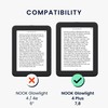 kwmobile Case Compatible with Barnes & Noble Nook Glowlight 4