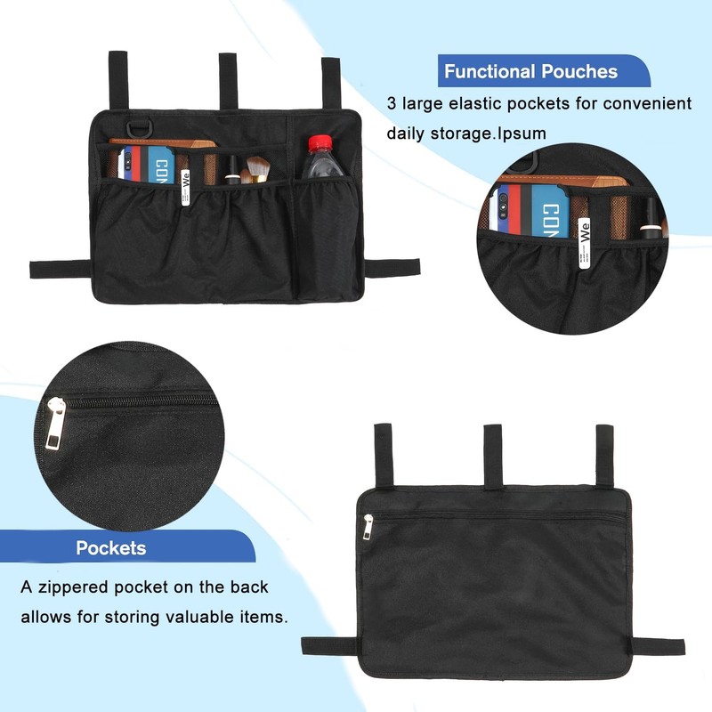Walker Bag Basket with Cup Holder Suit for Adult Folding