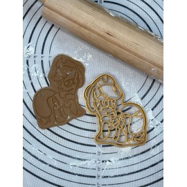 My Pony Applejack Cookie Cutter & Mold Produced by 3D Kitchen Art