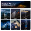 MIOISY Headlamp Rechargeable, Ultra Bright LED Head Lamp Flashlight with