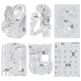 Artool Freehand Airbrush Templates, Kanji Master Mini Series