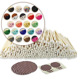 2" Choose Your Colors Safety Matches | Set of 300+ Bulk Artisan Matchsticks with Striker Stickers by Thankful Greetings | Select 3 Colors - 100+ of Each | Custom for Your Home Decor, Gifts, & Events