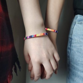 choice of all 2PCS Matching Bracelets for Couples Long Distance Couple Bracelets for Women Men Best Friends Relationship Gifts Matching Couples Stuff Jewelry