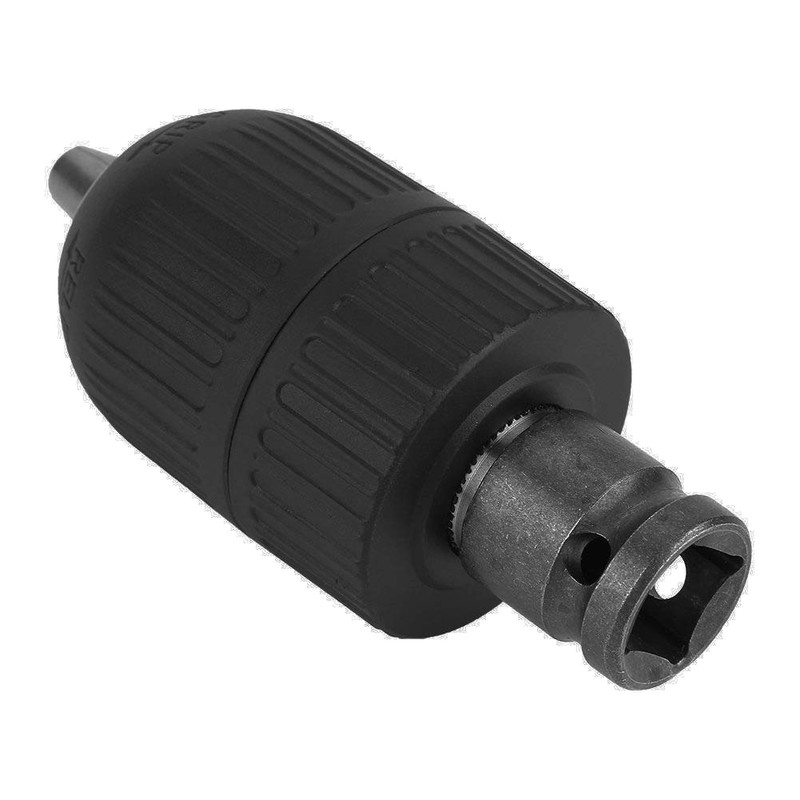 Gasea 2-13mm Capacity Keyless Drill Chuck Quick Change Converter Conversion