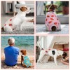 Jollywoods 3 Pack Washable Female Dog Diaper Onesie Sanitary Pantie