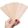 TNBL 50 Pcs Large Disposable Wooden Waxing Spatulas Wax Applicator