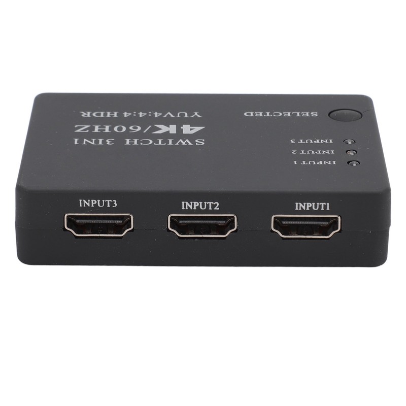 3 in 1 Out HD Multimedia Interface Switch 4K 60HZ