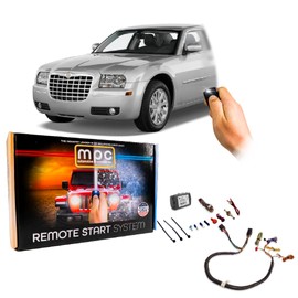 MPC Complete Factory Remote Activated Remote Start Kit Compatible with 2008-2010 Chrysler 300 - Prewired - w/T-Harness
