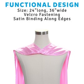 Everfan Superhero Capes For Kids | Child Super Hero Cape | Cape Costume For Children | Polyester Satin