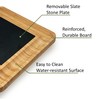 Bam & Boo Natural Bamboo Charcuterie Board Set with Included