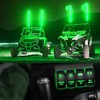 Nilight Lighted Whip Rocker Switch Led Light Bar 5Pin Laser