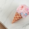 Esponja de Baño Rosa en Forma de Cono de Helado,