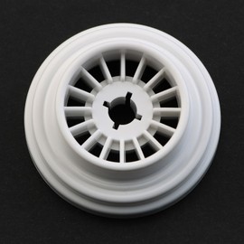 LUORNG 4PCS White Plastic Spool Pin Caps 511113-456 Sewing Thread Spool Cap Sewing Machine Bobbin Cover Compatible with 2000 4000 5000 6000 9000 Series Sewing Machines