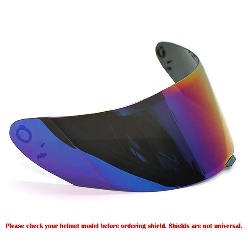 1Storm Motorcycle Dual Lens Full Face Helmet Shield: Model HJAH15