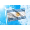 DMSE Argentina Argentinian Flag 2X3 Ft Foot 100% Polyester 100D