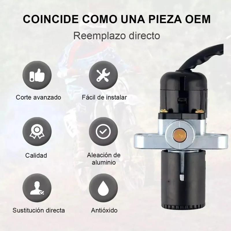 Kit Cerraduras Switch Completo Alta Calidad Italika 125z