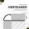 Quarter Circle Stainless Steel Tile Profile Tile Rail Stainless Steel