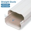 3" 13.5Ft Mini Split Line Set Cover,PVC line Set Cover