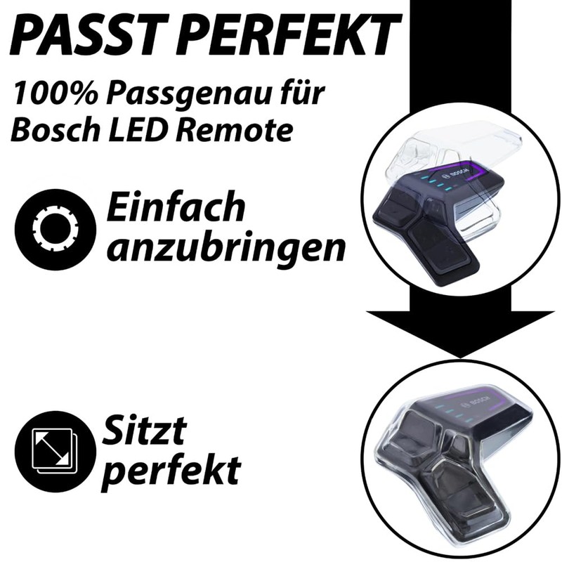 foto-kontor Protective Case Compatible with Bosch LED Remote (BRC3600) Control