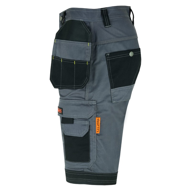 WrightFits Men Holster Work Shorts - Heavy Duty Safety Combat