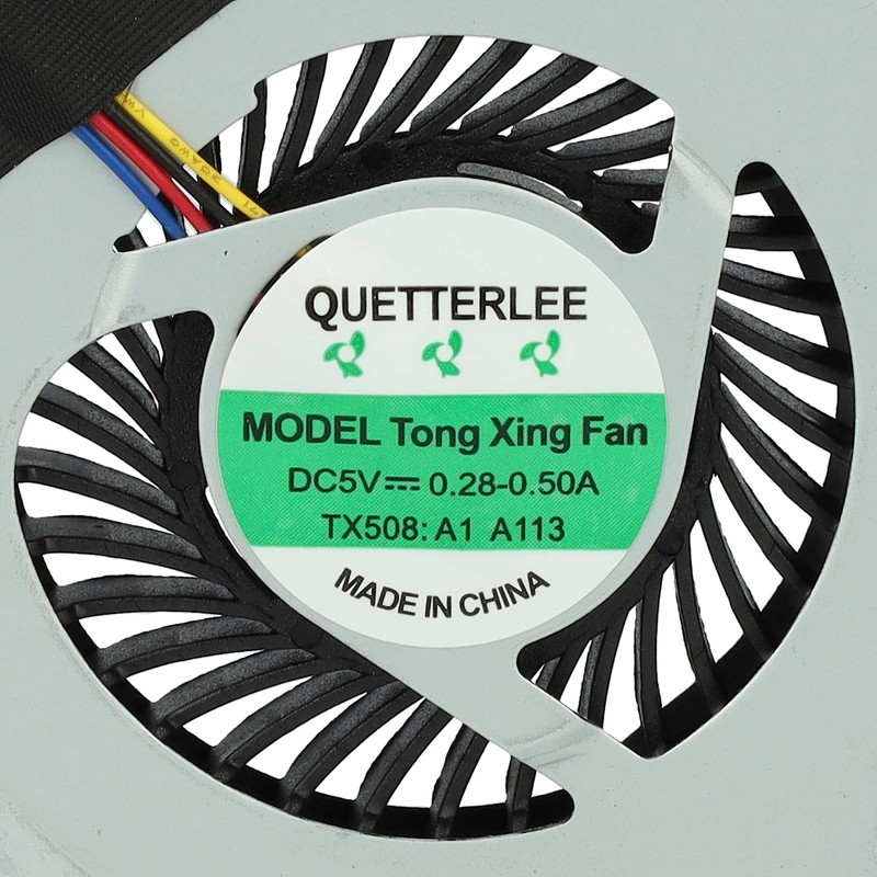 vhbw CPU/GPU Fan compatible with Asus X53, X53J, K53S, X44,