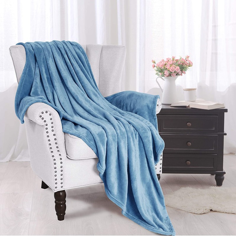 Exclusivo Mezcla Soft Throw Blanket, 127 x 178 CM Fleece