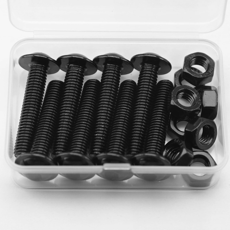(8 sets) M8 x 40mm Hex Socket Screws with Flange
