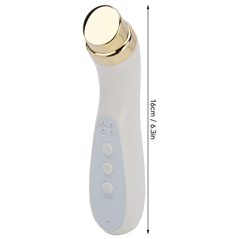Facial Beauty Massager Hot Compress Vibration EMS Microcurrent Skin Tightening