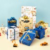 WERNNSAI Construction Wrapping Paper Rolls - 3 Short Rolls Birthday