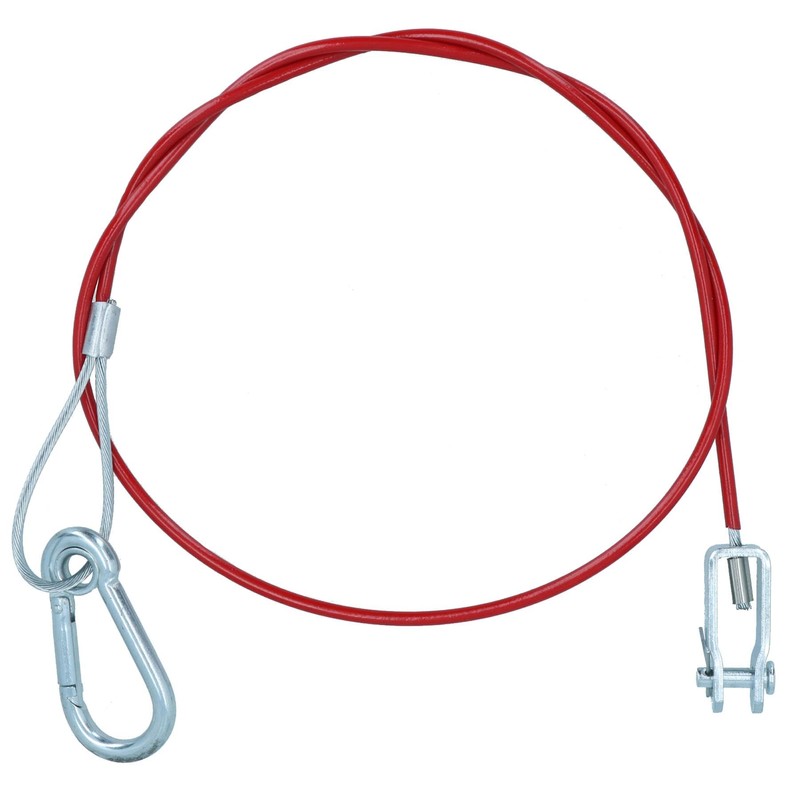 AB Tools Breakaway Towing Cable For Braked Trailers Caravans Hook