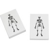 2 x 45mm 'Skeleton Bones' Erasers/Rubbers (ER00043828)