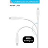 Jantoy 5ft White Micro USB PC Charging Cable PC Laptop