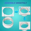 Portable AC Window Vent Kit - Complete Air Conditioner Window