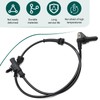 Bookeel 1 PC Car ABS Wheel Speed Sensor, Waterproof and