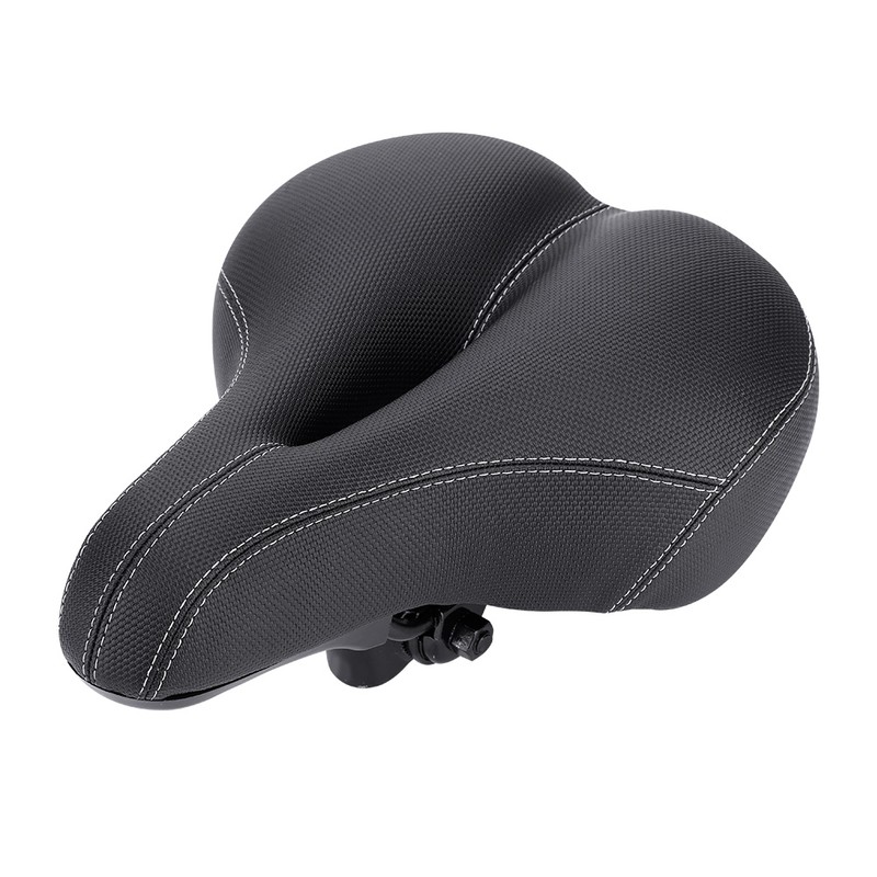 Mountain Road Bike Soft Seat Saddle with Tail Light Replacement
