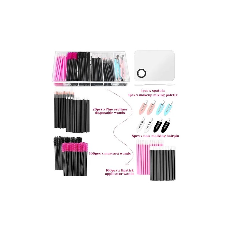 Kit Paleta De Maquillaje Profesional Con Espátula Y Cepillo