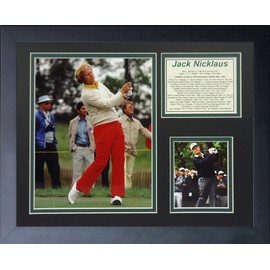 Legends Never Die "Jack Nicklaus Framed Photo Collage, 11 x 14-Inch, (12957U)