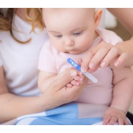 baby blue giraffe Bebé Lima De Uñas Por La Jirafa Del Bebé Azul (azul) La Lima