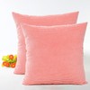 Corduroy Throw Pillow Covers Set of 2, Modern Decorative Couch