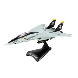 Daron F-14 Tomcat Jolly Rogers Die-Cast Model – 1:160 Scale Supersonic Fighter Jet Replica, VFA-103 Squadron, Highly Detailed, 4.75” Length x 2.875” Wingspan, Adult Collectible Ages 14+