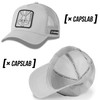 Capslab Bugs Bunny Looney Tunes Trucker Cap, gray