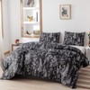 JANZAA Comforter Set Queen Comforter Set,3 PCS Floral Comforter Set