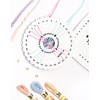 Folia 32039 - Braccialetti Kumihimo Pastell Rainbow, Kit di 16