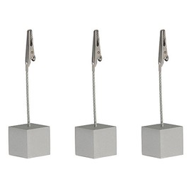 HAB & GUT CROCOV Table Card Holder/Postcard Holder/Name Plates, Various Designs: Dice, Lips and Hearts Silver, Transparent, Red and Blue