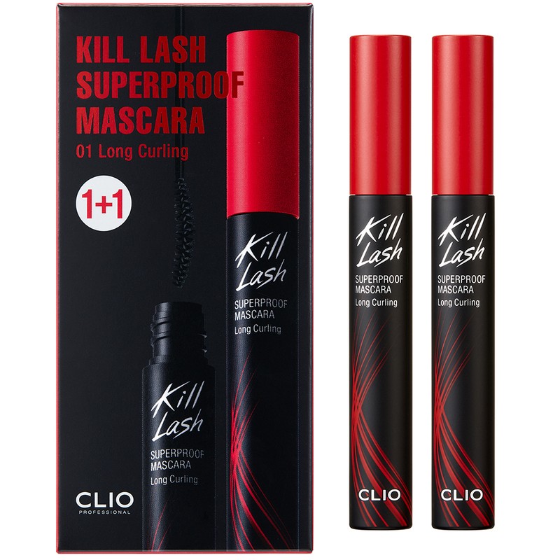 CLIO Kill Lash Mascara 1+1 - 01 Long Curling 1+1