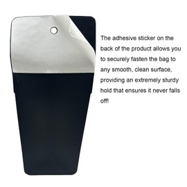 ZAXOP Flat Iron/Curling Iron/Hair Straightene/Hot Hair Tools Holder, Silicone Heat Resistant Mat Pouch Organizer.(Black)