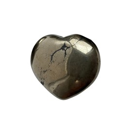 VIE Crystal Heart, 3-4cm, Pyrite, Natural, One Size
