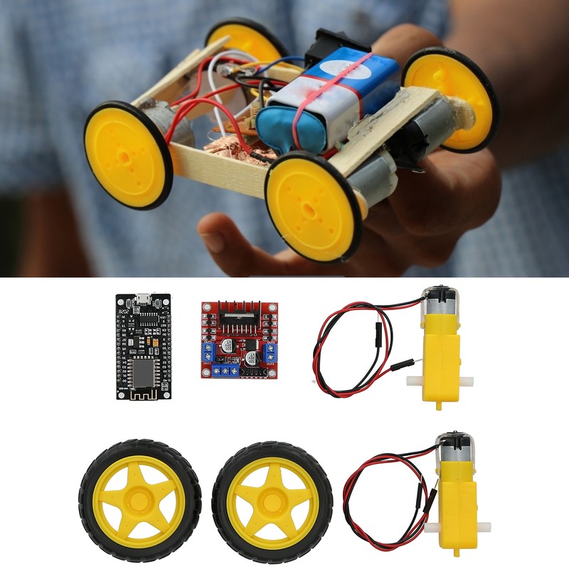 Smart Car Robot Kit for RC Car Plastic Tire Wheel